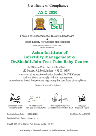 ASIC Certified